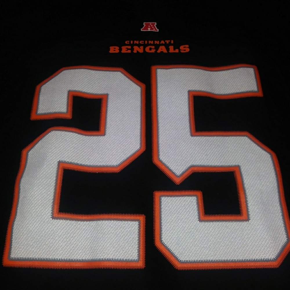 Giovani Bernard Cincinnati Bengals TShirt Men's L